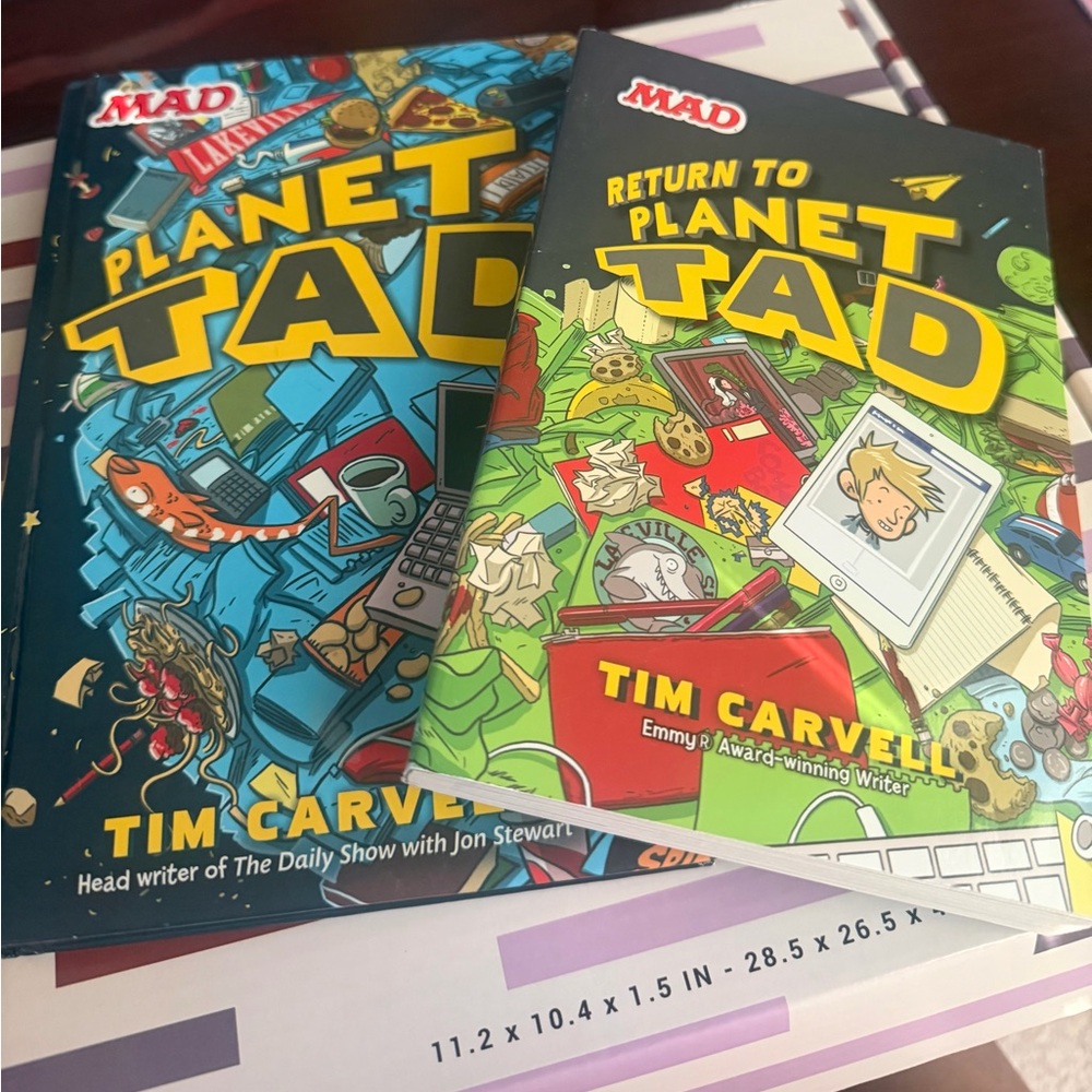 Planet Tad 2 Set Books